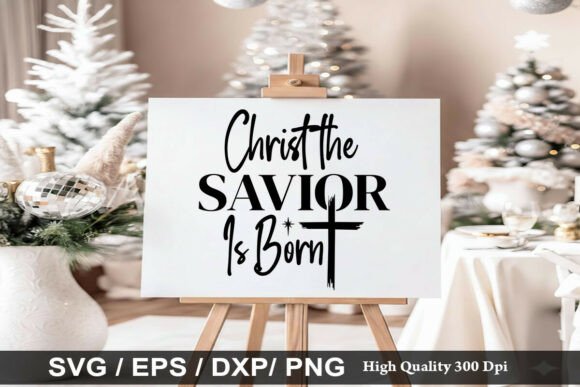 Christ the Savior is Born SVG: A Vibrant Design Asset for Creative Projects